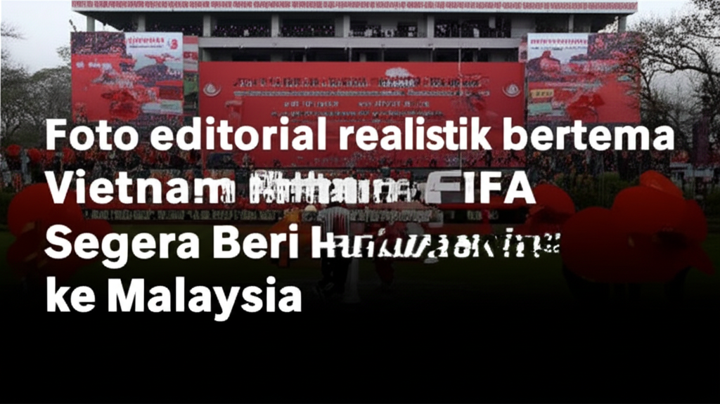 Napell & Vietnam Minta FIFA Segera Beri Hukuman ke Malaysia